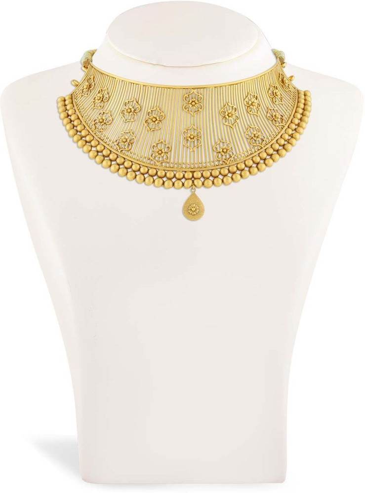 MALABAR GOLD DIAMONDS FAMAAAAAASBP Y 10 Choker Yellow Gold