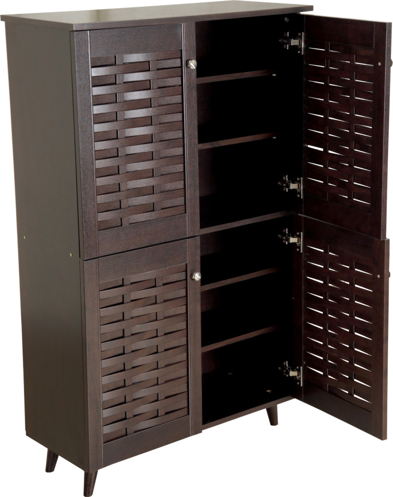 4 door shoe rack discount