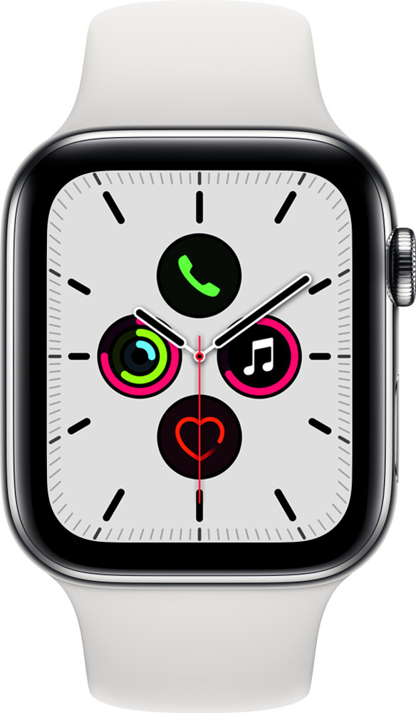 Series 5 on sale white apple watch