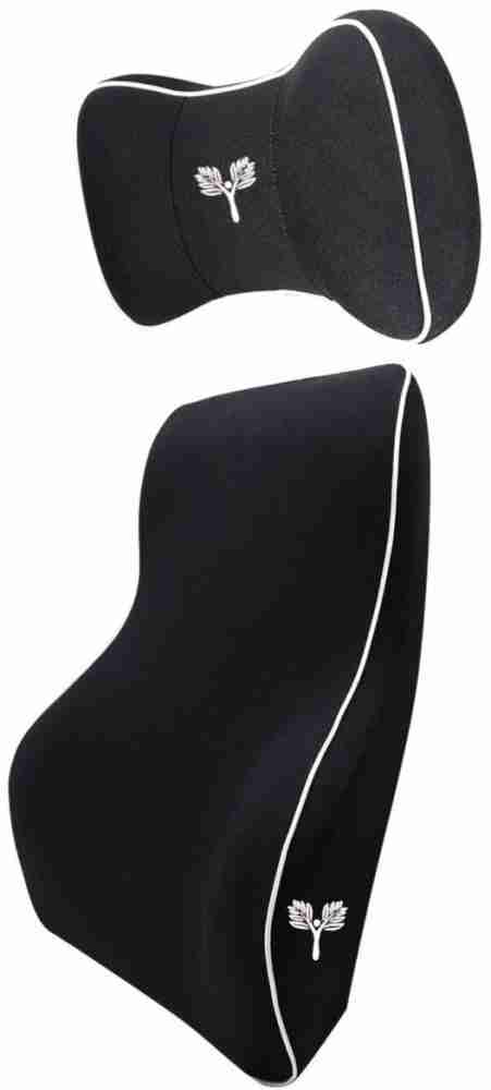 Car Seat Supports Pillow Back Lumbar Cushion Headrest Neck Support Memory  Foam Lower Back Pain Orthopedics