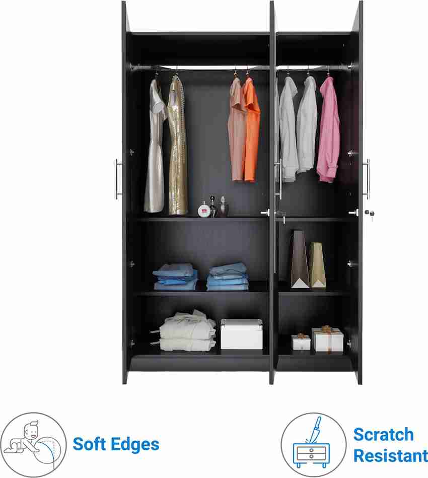 Spacewood 3 door shop wardrobe