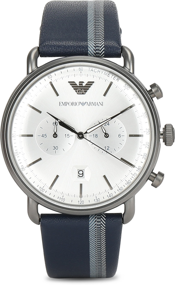 EMPORIO ARMANI Quartz Aviator Analog Watch For Men