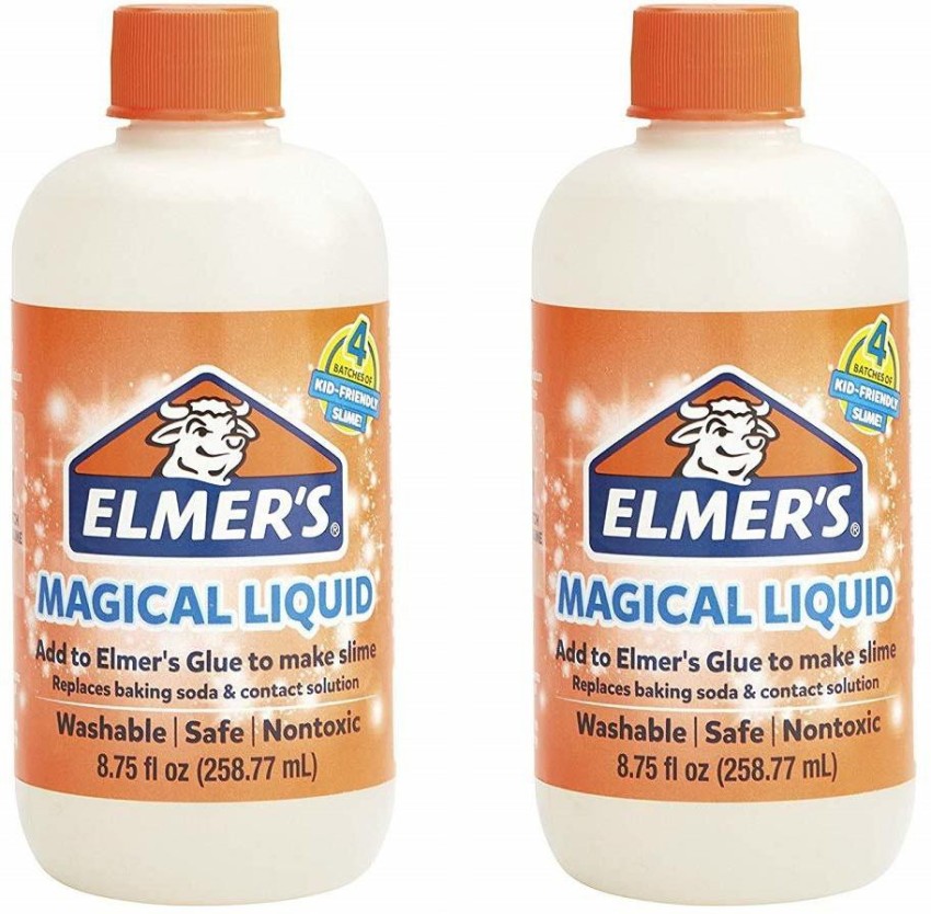 Elmer's Magical Liquid, When it comes to the fun, vibrant world of slime,  Elmer's has everything you need! Just mix Elmer's magical liquid (Crunchy,  Confetti, Metallic and Glow