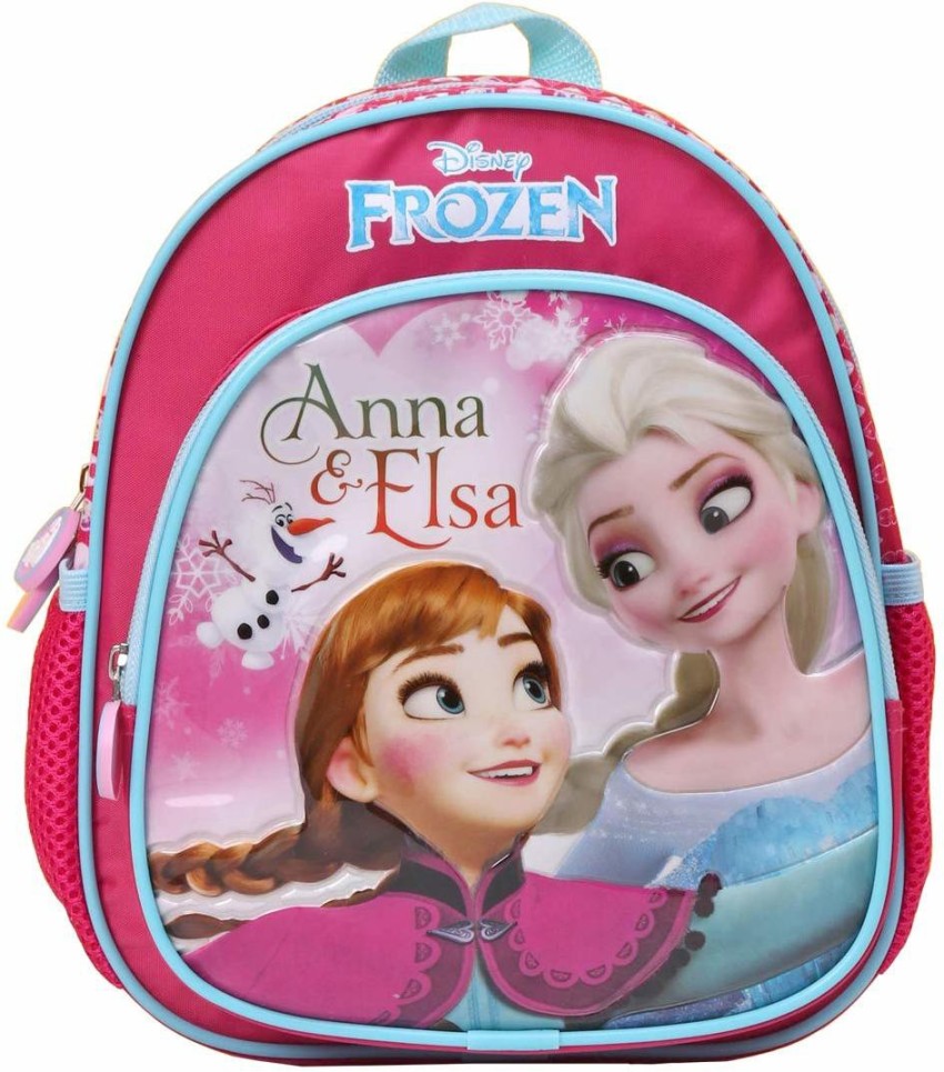 Flipkart DISNEY Frozen Anna Elsa Pink School Bag Waterproof School Bag School Bag