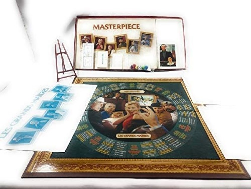 Parker Brothers Masterpiece The Classic Art Auction Game, 1996