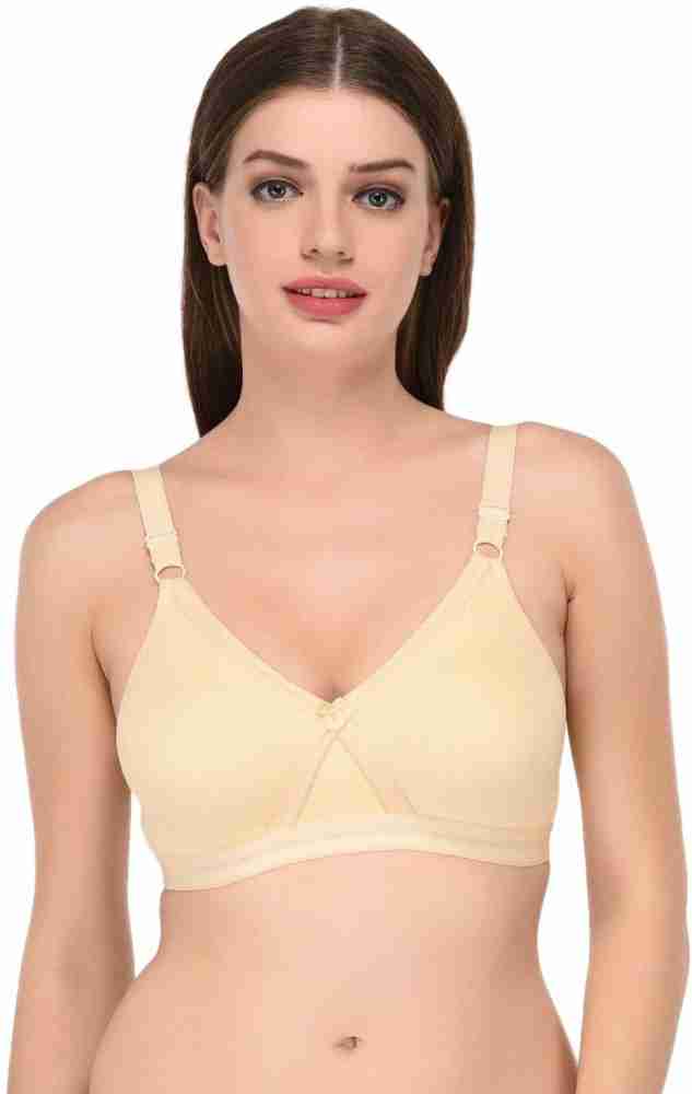 joner by Joner Lavable-white Women Full Coverage Non Padded Bra