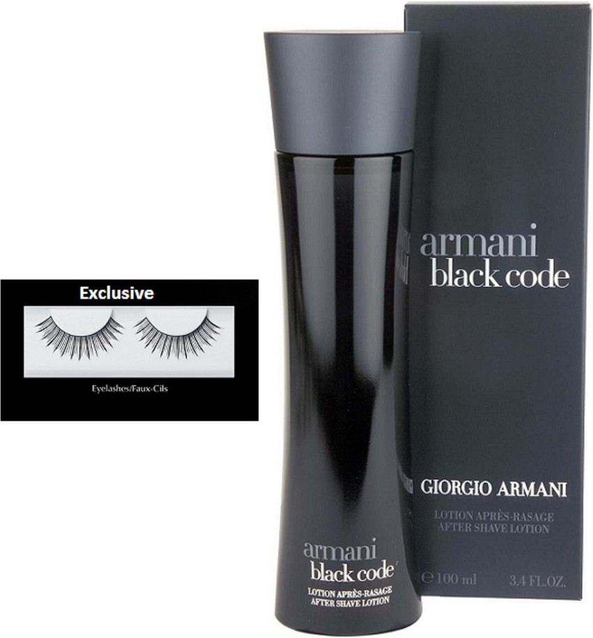 Armani black code set store
