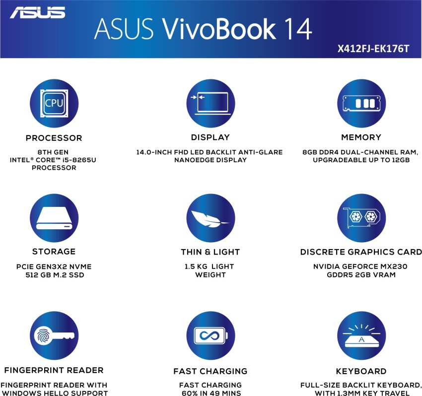 2019 ASUS VivoBook 14 (X412FJ) Review 