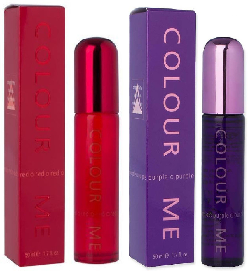 COLOUR ME Purple Red Eau De Toilette Perfume Perfume Body Spray
