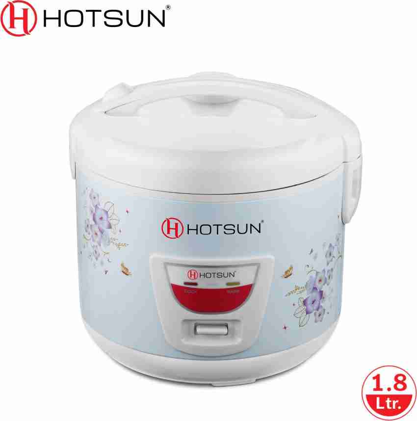 hotsun 0101-Ardent Electric Rice Cooker with Steaming Feature Price in India  - Buy hotsun 0101-Ardent Electric Rice Cooker with Steaming Feature Online  at