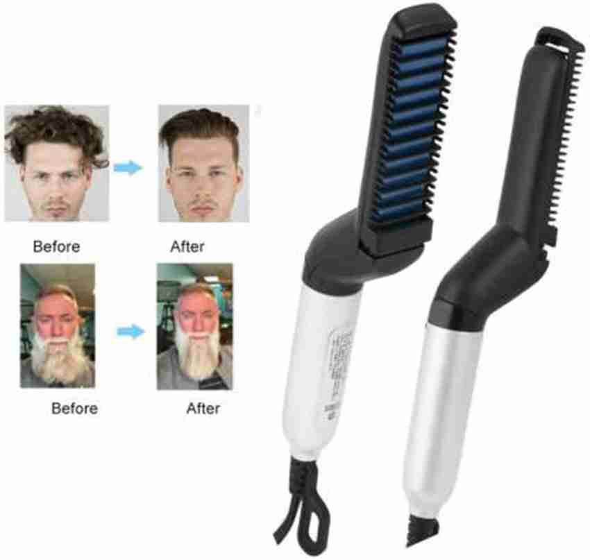 Beard hot sale hair straightener