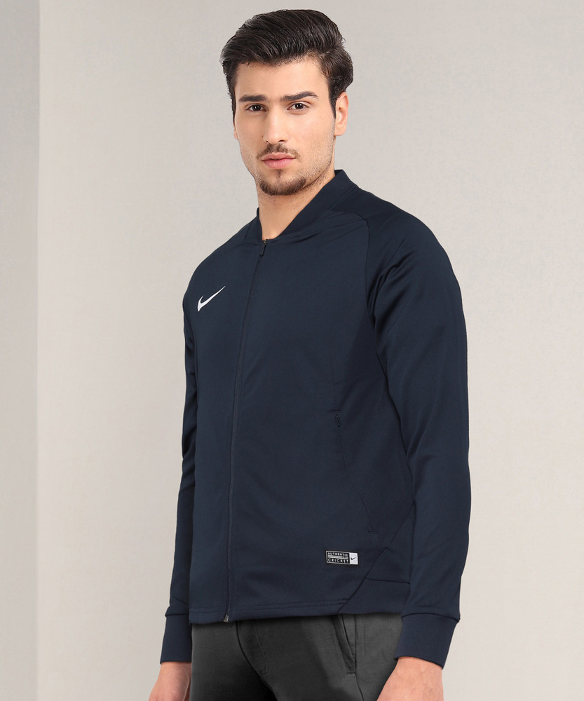 NIKE Full Sleeve Self Design Men Jacket Buy NIKE Full Sleeve