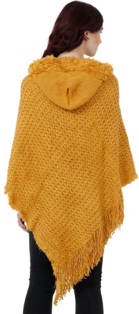 Poncho Mustard talla S/M