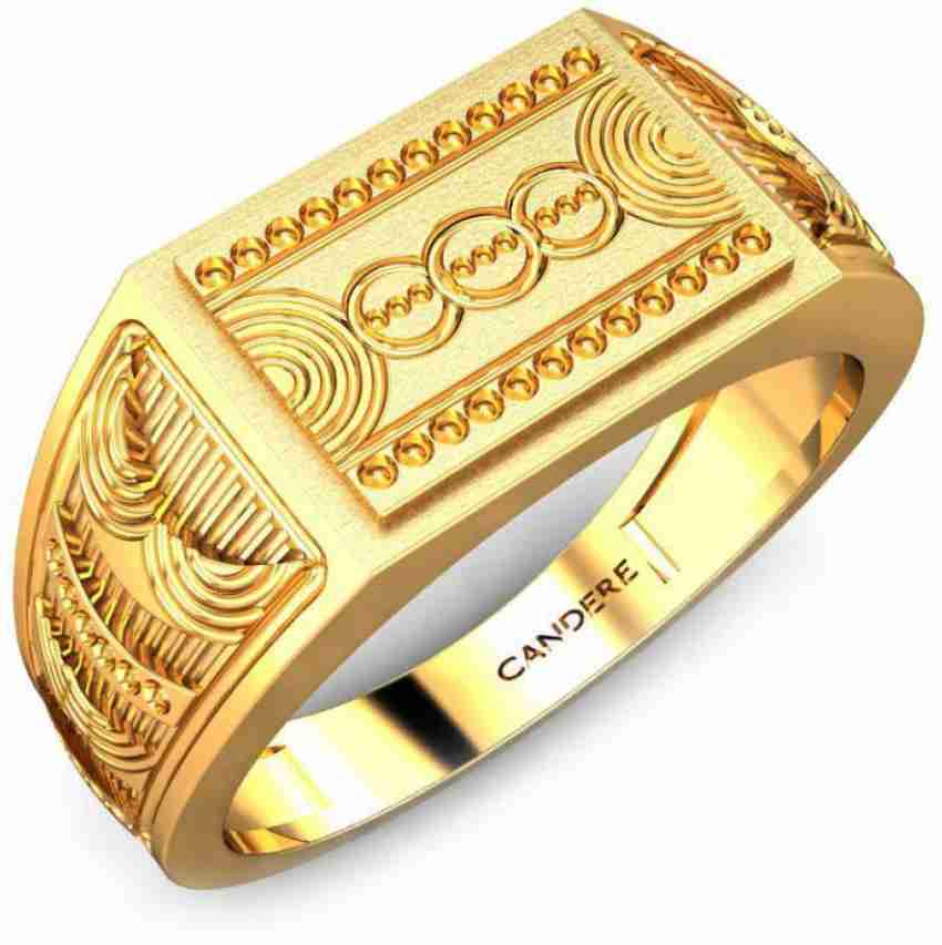 Kalyan gold ring on sale price