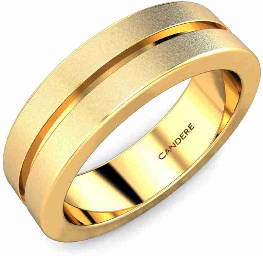 Candere by Kalyan Jewellers BIS Hallmark Men 22kt Yellow Gold