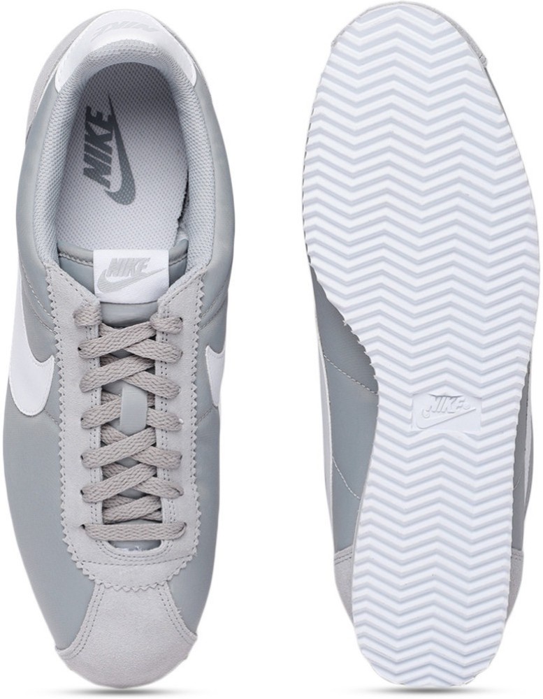 Nike classic cortez nylon trainers in grey best sale