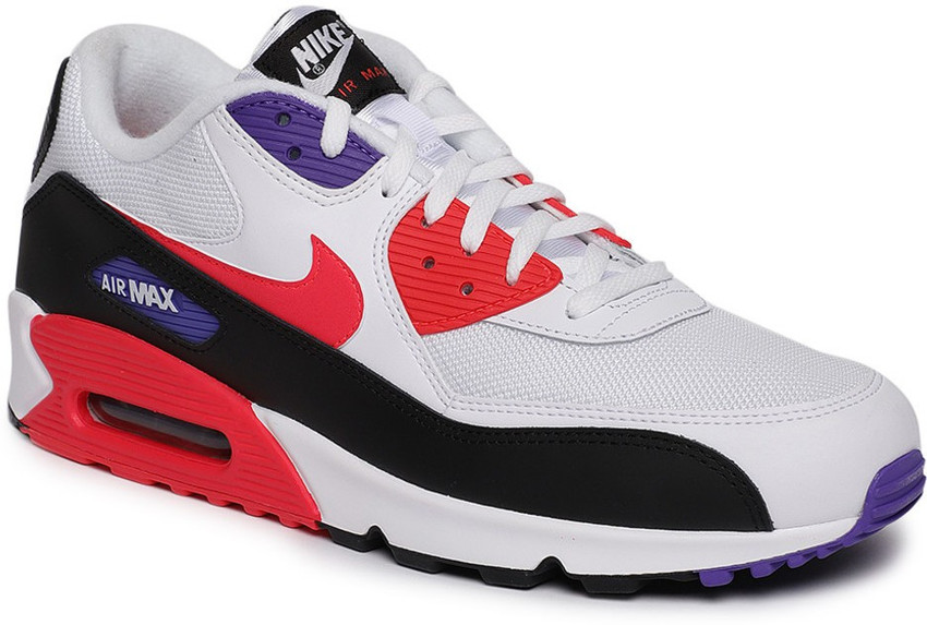 nike air max 90 essential white red