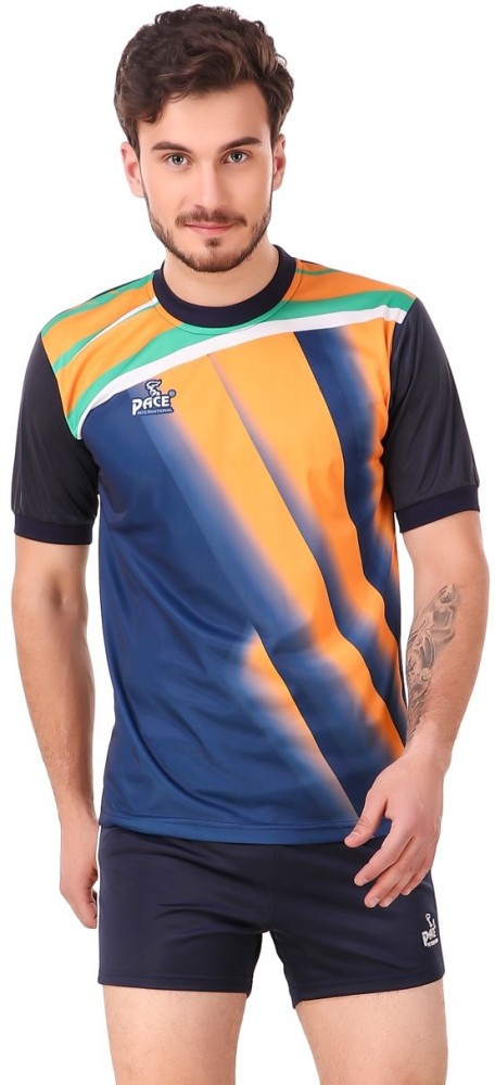 Pace International Kabaddi Jersey & Shorts for Men M / Navy Blue