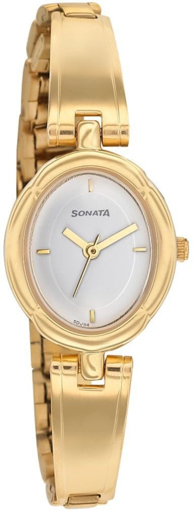 SONATA NN8158YM01 Essentials 2 Analog Watch For Women