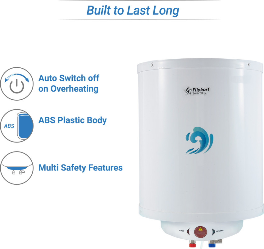 Flipkart SmartBuy 15 L Storage Water Geyser (FKSBGYS15IWIMPN, White) Price  in India - Buy Flipkart SmartBuy 15 L Storage Water Geyser  (FKSBGYS15IWIMPN, White) online at Flipkart.com