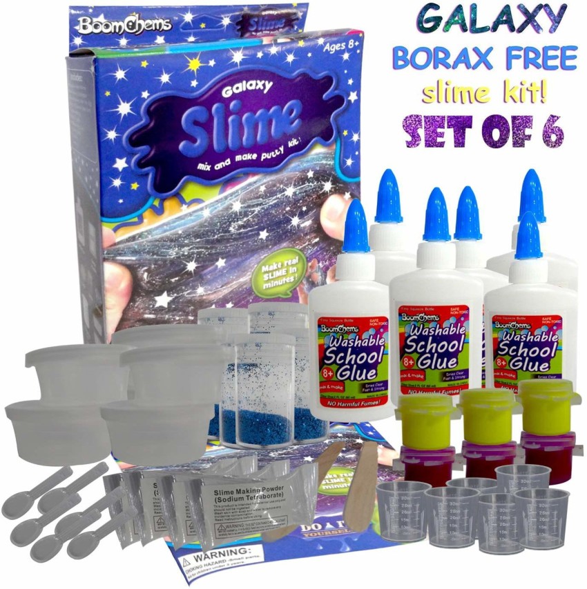 Ultimate Slime Making Kit Fluffy and Unicorn Make 15+ Slimes At Home for  Kids