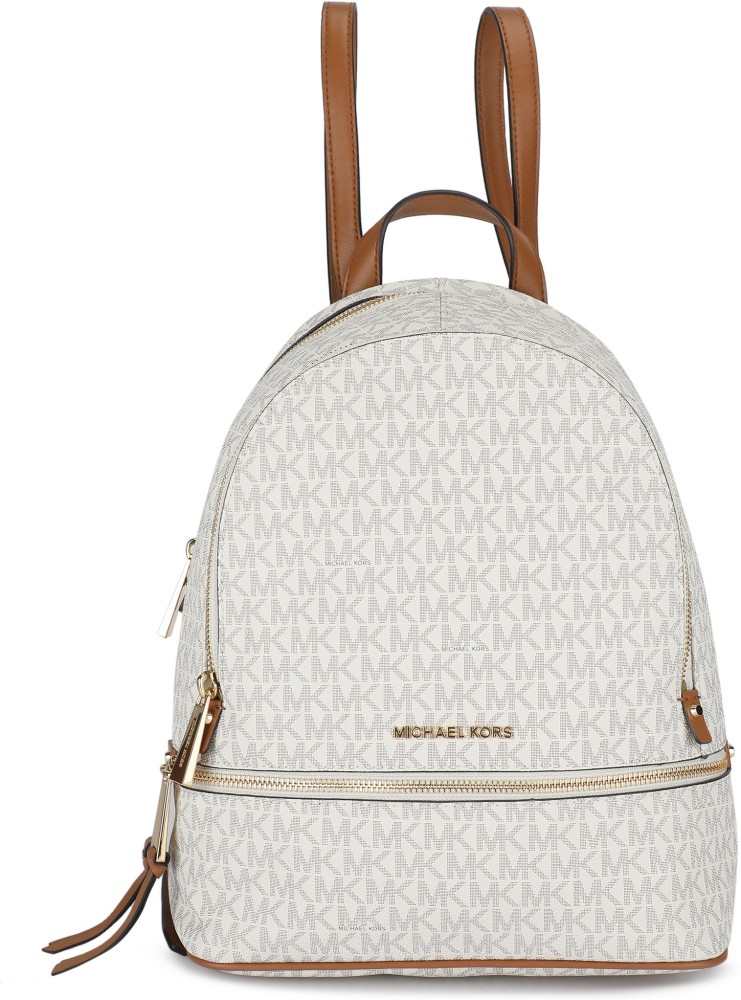 Backpack MICHAEL MICHAEL KORS  Rhea Zip 30S7GEZB1V Vanilla  Backpacks   Handbags  efootweareu