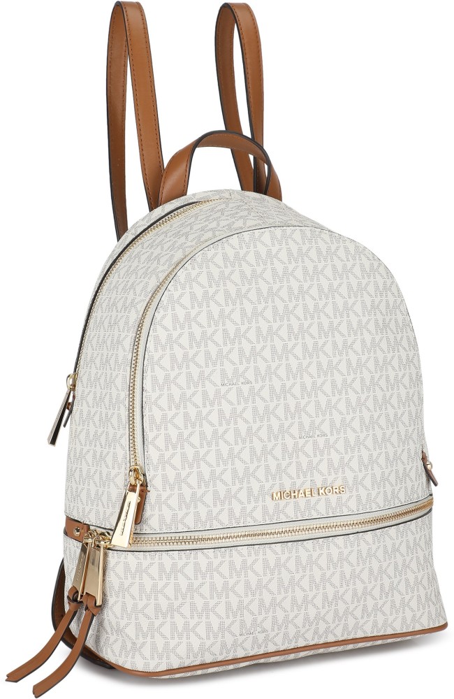 MICHAEL KORS Michael Kors Rhea Zip Medium Backpack - Vanilla (MK  30S7GEZB1B-150)