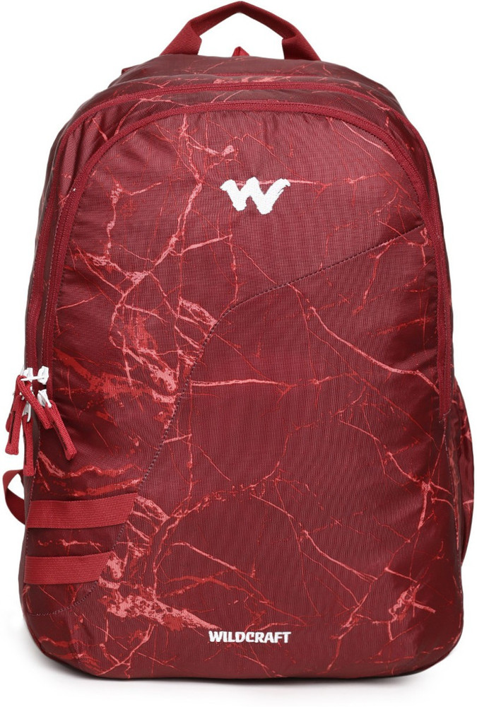 Wildcraft Unisex Graphic Backpack 30 L Backpack Red Price in