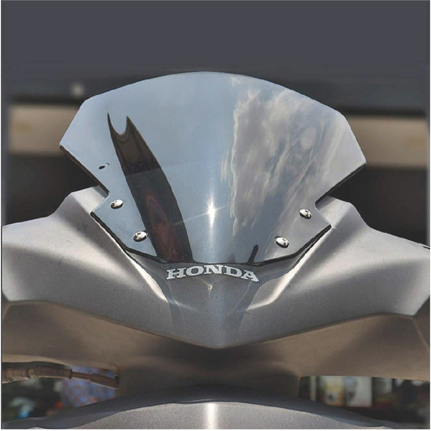 MS Traders Universal Headlight Visor Glass for all Bikes and