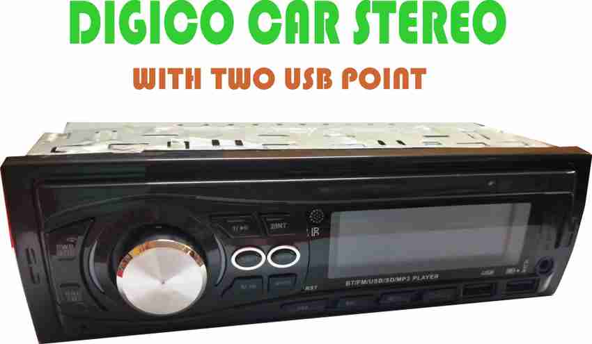 DIGICO 2 USB Ports Fast Charge Function Car Stereo Price in India