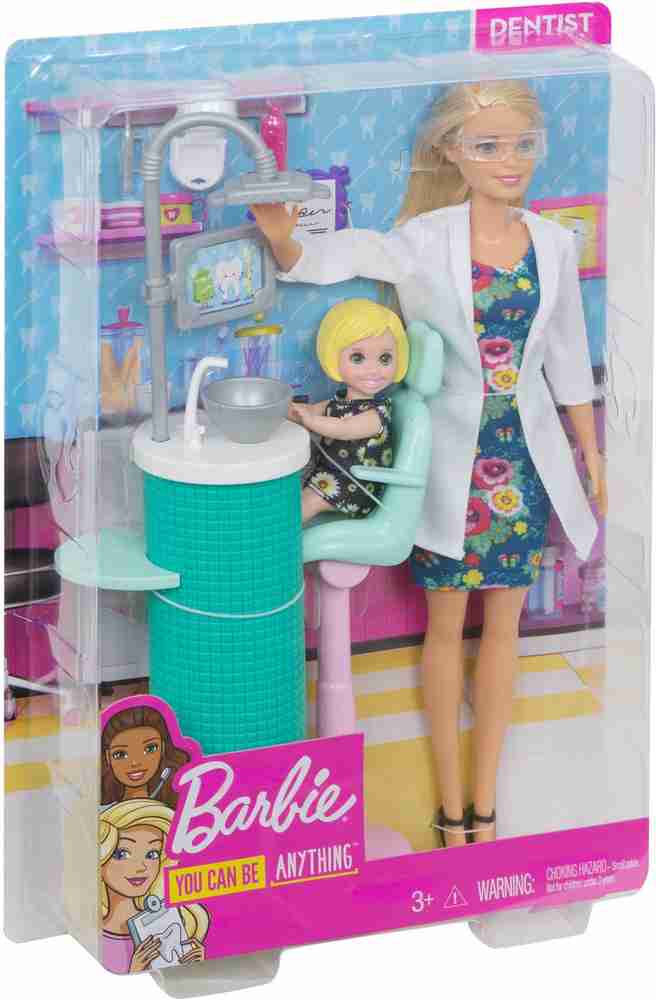 Barbie dentist playset best sale