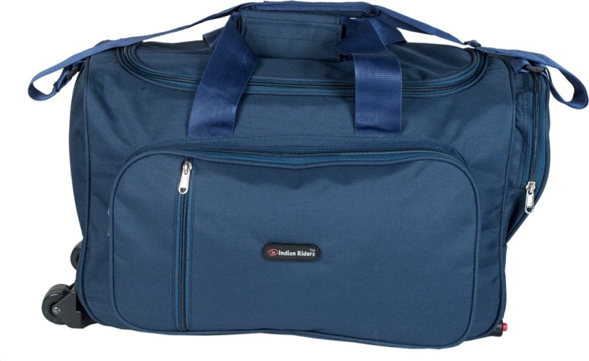 Indian Riders 24 inch/60 cm Travel Bag with Trolley - Navy Blue (IRTB-001)  Duffel Without Wheels