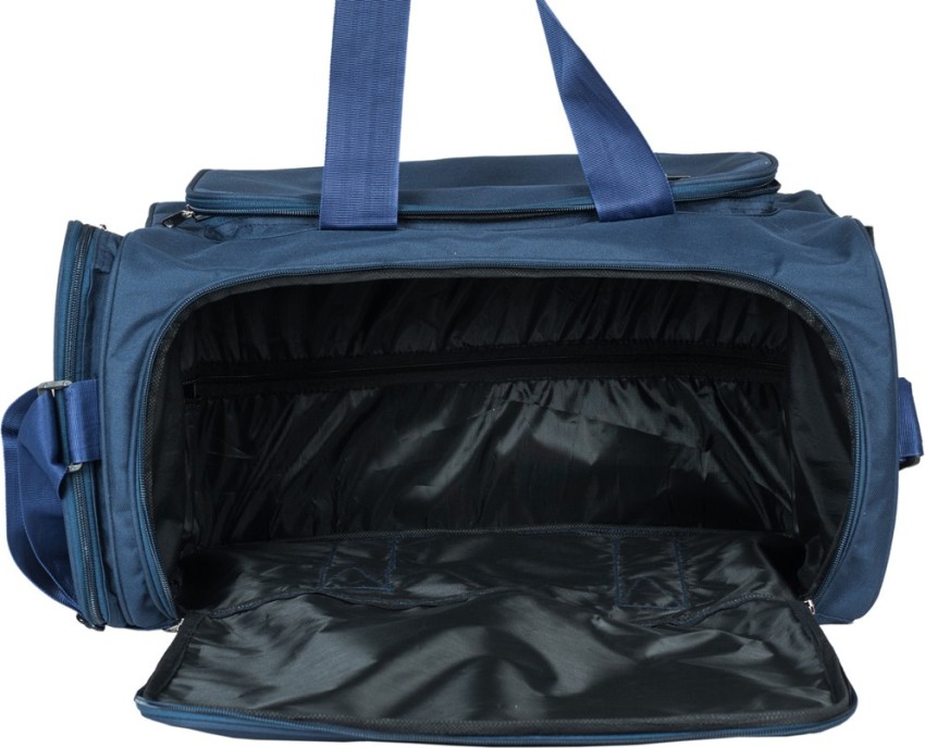 Indian Riders 24 inch/60 cm Travel Bag with Trolley - Navy Blue (IRTB-001)  Duffel Without Wheels