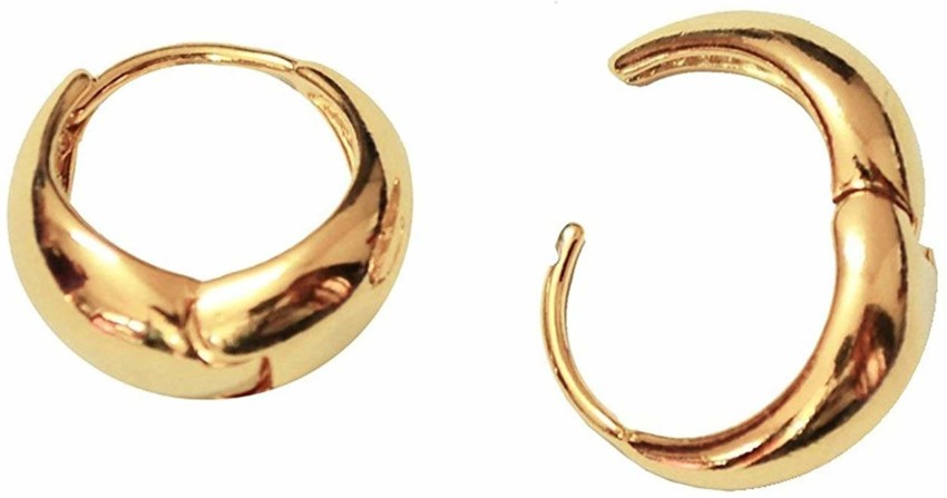 18k Gold Titanium Nattiyan Hoop Earrings Karan Aujla Nattiyan Earring   HandTstudio