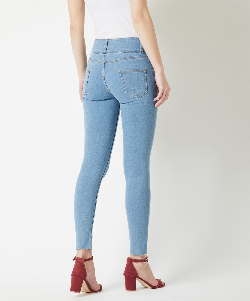 Miss Chase Skinny Women Light Blue Jeans - Buy Miss Chase Skinny Women  Light Blue Jeans Online at Best Prices in India