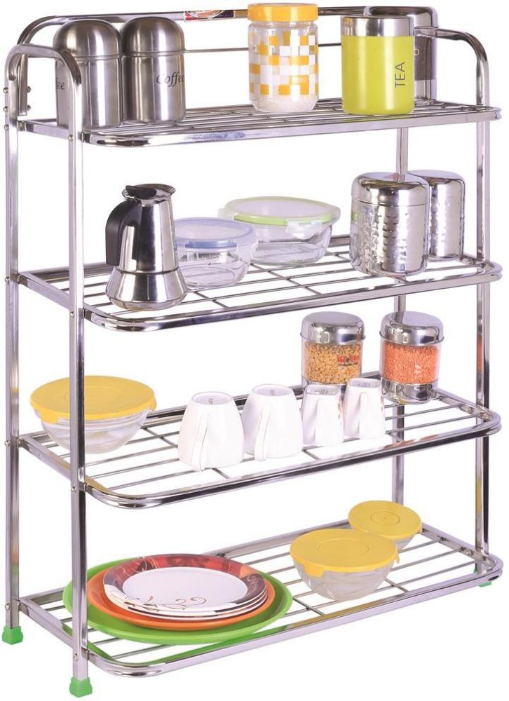 Patelraj Utensil Kitchen Rack Steel Kitchen Stand 22 28 inch Wall