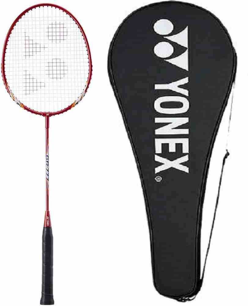 YONEX GR 777 Red Strung Badminton Racquet - Sports & Fitness