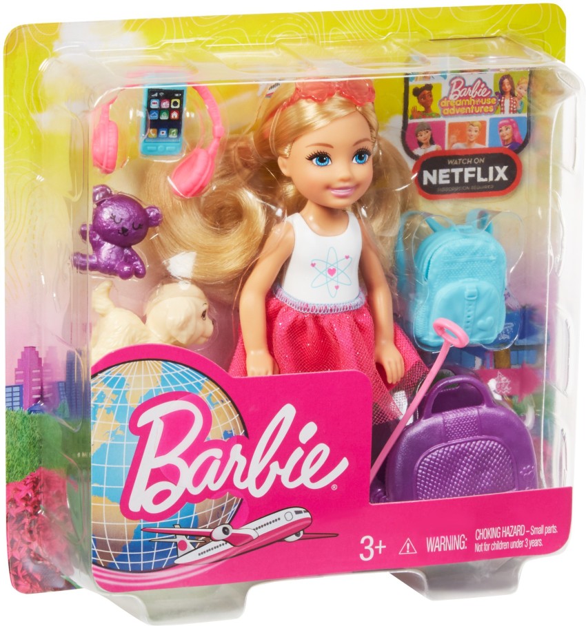 Barbie chelsea travel playset new arrivals