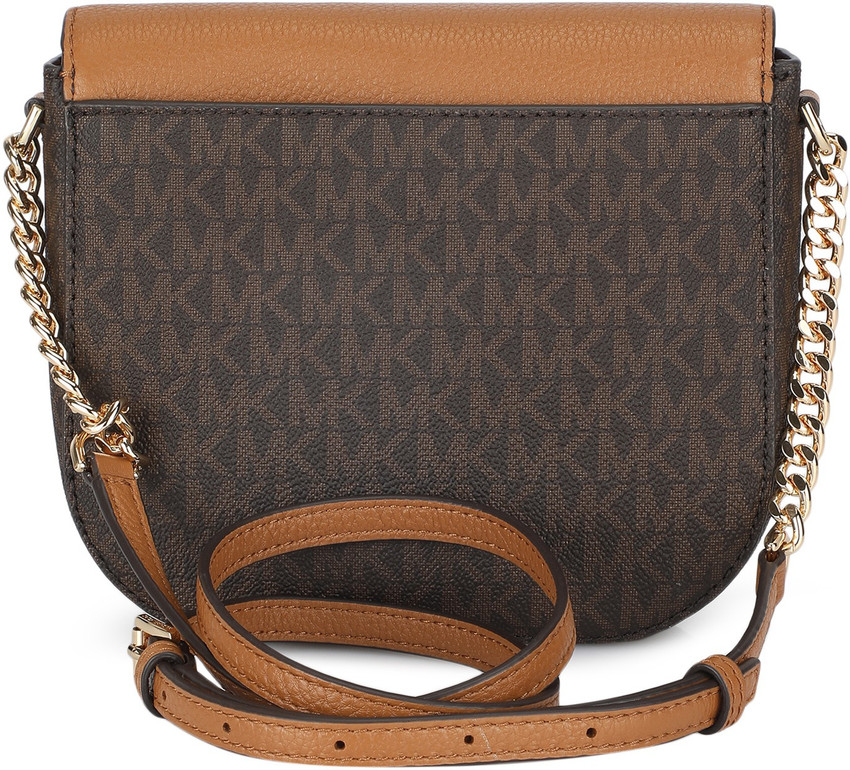 Mk brown sling bag deals