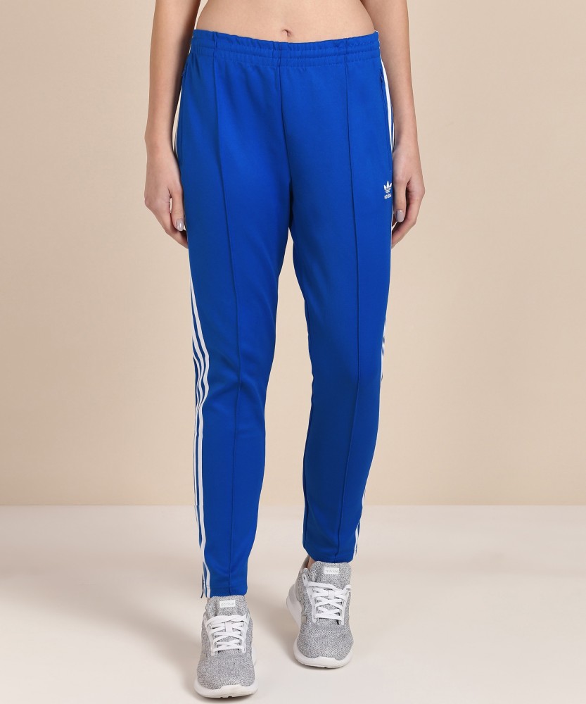 ADIDAS ORIGINALS Solid Women Blue Track Pants - Buy ADIDAS ORIGINALS Solid Women  Blue Track Pants Online at Best Prices in India