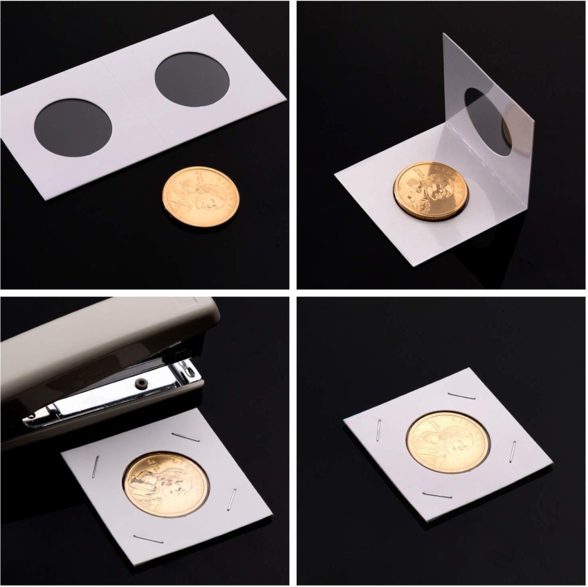 10cr Cardboard Coin Collecting Holders Cardboard Coin Collecting