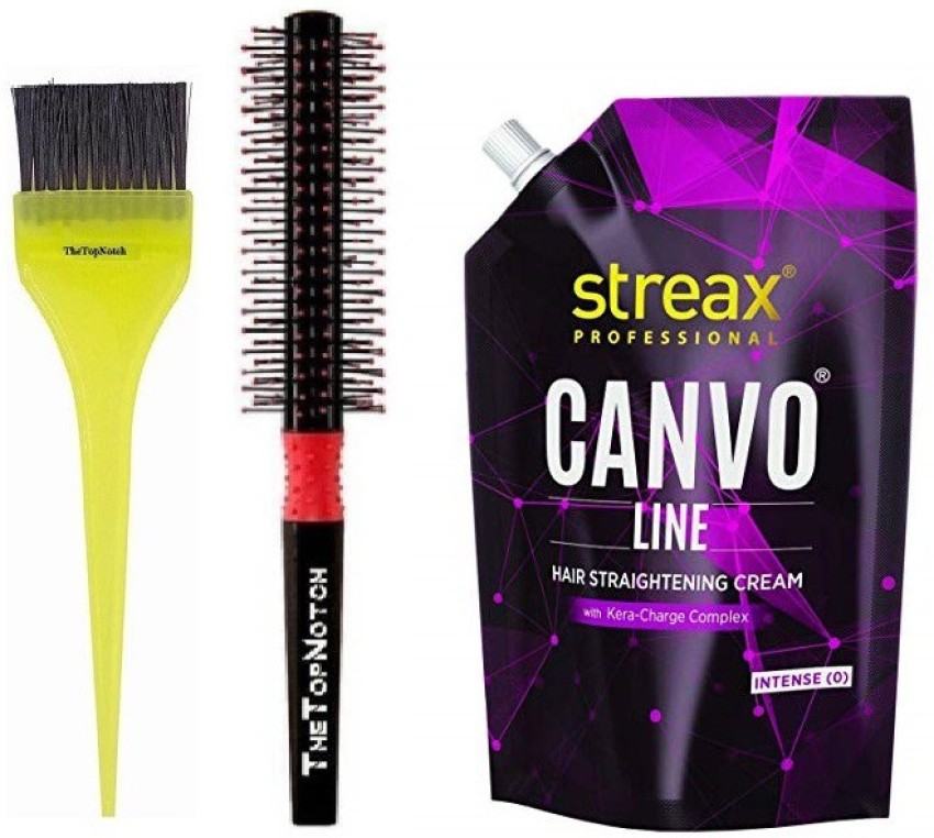 Streax canvo line on sale hair straightening cream price