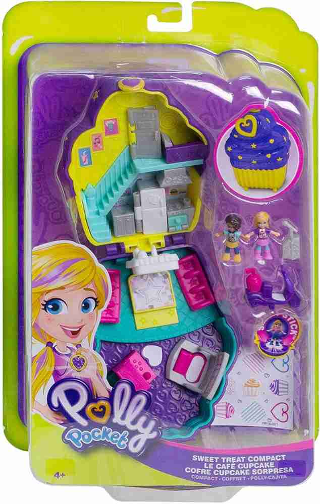 Polly pocket shop cupcake set