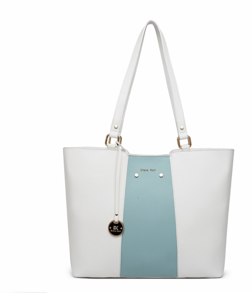 Buy Diana Korr Women White Hand held Bag White Online Best Price