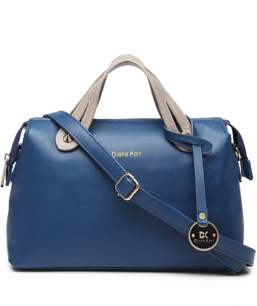 Buy Diana Korr Women Blue Hand held Bag Navy Blue Online Best Price in India Flipkart