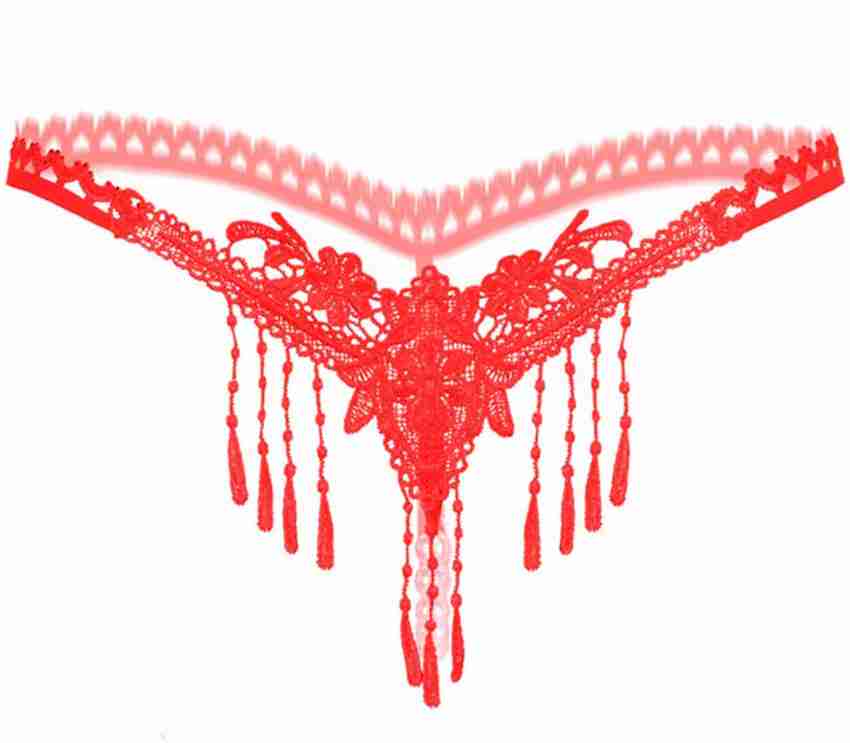 DealSeven fashion Women Thong Red Panty - Buy DealSeven fashion Women Thong  Red Panty Online at Best Prices in India