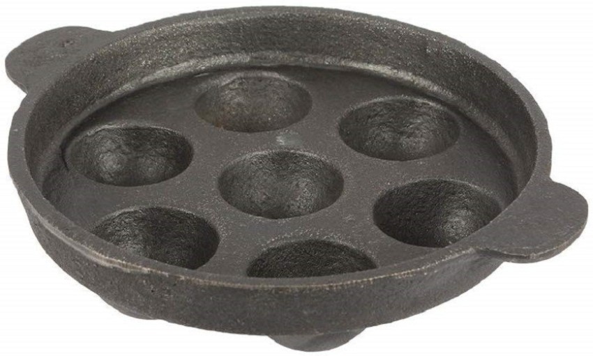 https://rukminim2.flixcart.com/image/850/1000/k0sgl8w0/pot-pan/x/e/3/cast-iron-7-hole-appam-appam-patra-paniyarakkal-paddu-original-imafkgf68jhfevqr.jpeg?q=90