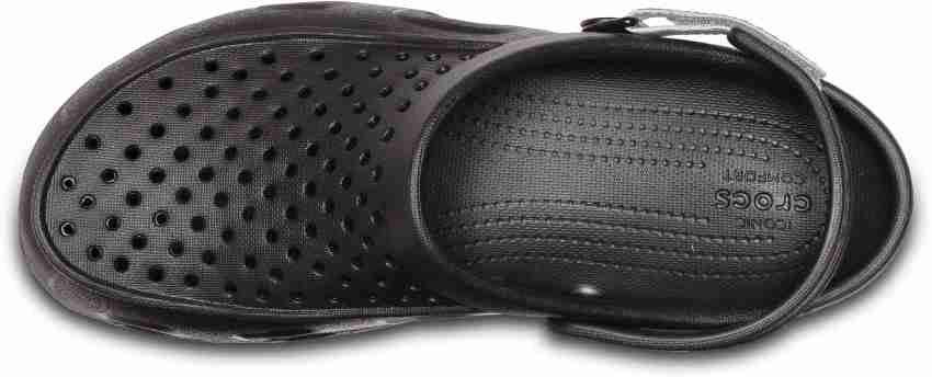 CROCS Swiftwater Deck Clog M Men Black Sandals Buy CROCS