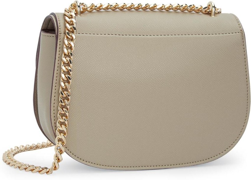 bebe Brown Sling Bag Beige Round Buckel Small Crossbody Beige Price in India Flipkart