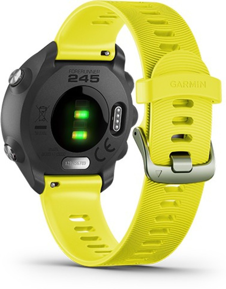 Restored Garmin Forerunner 245 Slate Gray GPS Running Smartwatch  (010-02120-00) (Refurbished) 